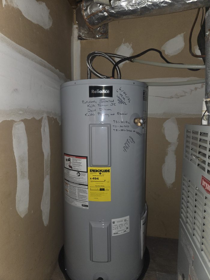 Water heater installation Crossville, IL